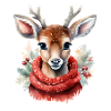 Reh Deer Christmas