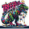 Tree-Rex T-Rex Dinosaur Rocks Christmas