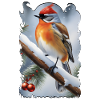 Christmas bird 1