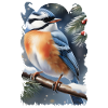Christmas bird 4