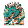 BONNE ANNÉE DRAGON 2024