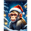 Winter Landscape Monkey 1.8