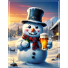 Christmas Snowman Beer 1.2