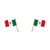Mexique Drapeau Mexicains Crâne Mexicain