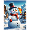 Christmas Snowman Beer 1.1