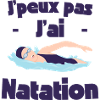 J'peux pas j'ai natation
