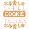 Official Cookie Tester Christmas Cookies