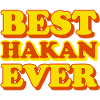 Cadeau amusant avec prénom Hakan