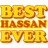 Cadeau amusant avec prénom Hassan