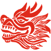 Chinese Dragon Head (Red)