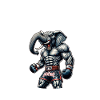 MMA und Käfigkämpfe Elefant