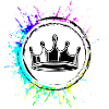 Crown Silhouette Symbol
