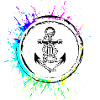 Symbole de silhouette d’ancre