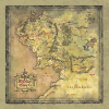 The Lord Of The Rings The Map Of Middle-Earth