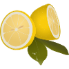 Lemon freshly sliced