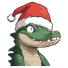 Crocodile Christmas