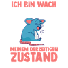 Morgenmuffel Faulenzer Ratte