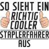 Staplerfahrer | Gabelstapler Fahrer | Spruch |