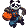 Panda de basket-ball