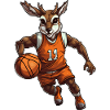 Cerf de basket-ball
