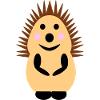 Standing hedgehog