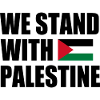 We stand with palestine
