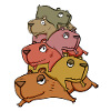 Capybara Tas de Capybara