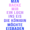 Winterbaderin Eisbaderin Eisbademeisterin
