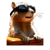 Squirrel Sunglasses I Love Squirrel