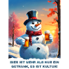 Christmas Snowman Beer 2.5