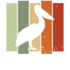 Pelican Retro Birdwatching Bird Watcher