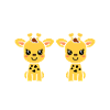 Humour petit bébé girafe