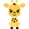 Humour petit bébé girafe