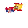 Serbia Spain flag Spaniards Serb