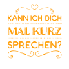 ich möchte mit dir reden