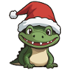 Crocodile Christmas