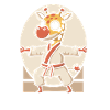 Karate Giraffe