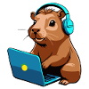 Capybara Programmer Coder Computer