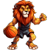 Lions Basketball Player