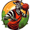 Basketball player Zebra
