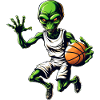 Basketball Alien