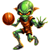Basketball Alien