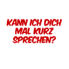 ich möchte dich sprechen