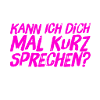 bereit für ein Gespräch