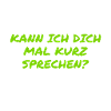 bereit zu reden