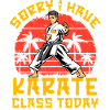 Przepraszam, mam dzisiaj zajęcia karate