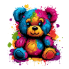 Funny Sweet Family Teddy Bear
