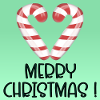 MERRY CHRISTMAS GREETINGS SWEETS