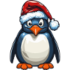 Penguin Christmas Animal