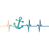 Heartbeat Anchor Sea